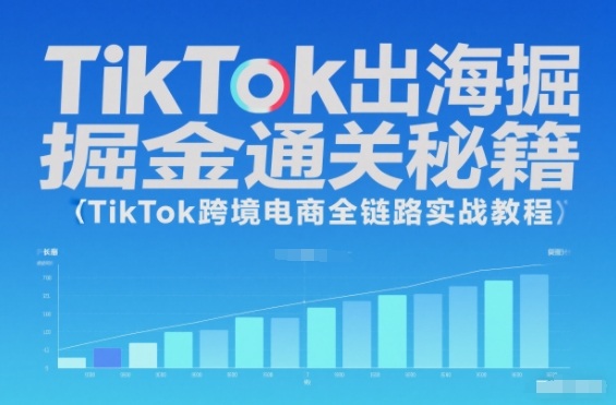 TikTok出海掘金通关秘籍，TikTok跨境电商全链路实战教程-智云网