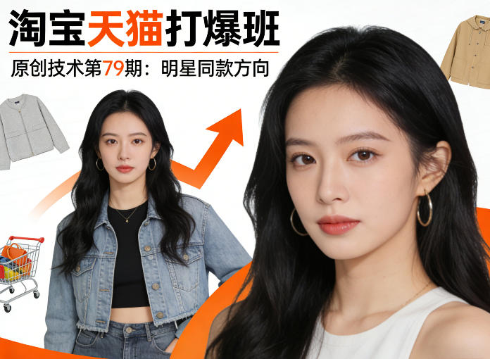 《淘宝天猫打爆班》原创技术第79期：明星同款方向-智云网