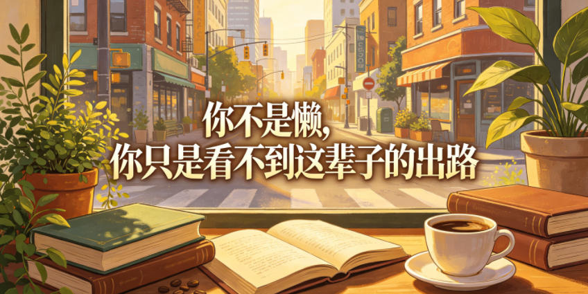 付费文章：你不是懒，你只是看不到这辈子的出路-智云网