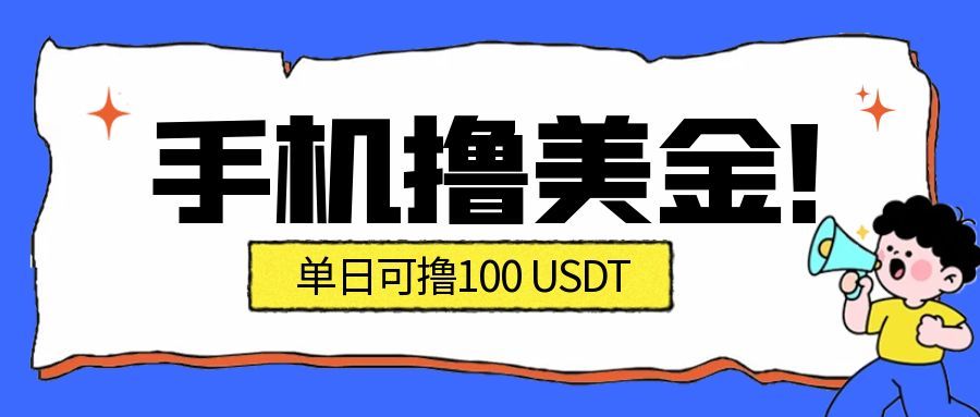 最新手机撸美金项目，单日产值100U+，2026年最新的风口项目-智云网