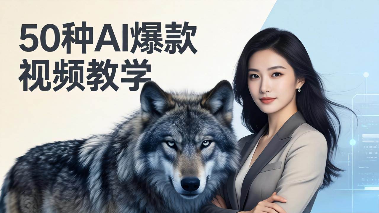 （17815期）50种AI爆款视频教学：影视级古诗词+治愈萌宠+山海经蛟龙，高阶宝典商业落地-智云网