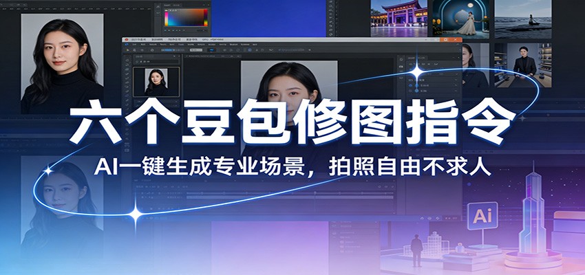 六个豆包修图指令：AI 一键生成专业场景，拍照自由不求人-智云网