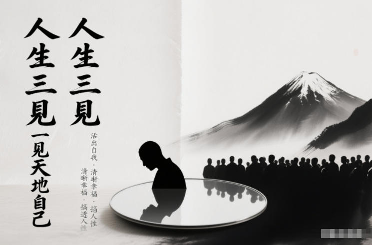 人生三见一见天地见众生见自己，活出自我拥有清晰幸福人生，搞透人性-智云网