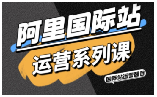 阿里国际站运营系列课,涵盖精准引流、直通车与全站推实战SOP,搭配AI效率工具包与高阶增长玩法(更新)-智云网