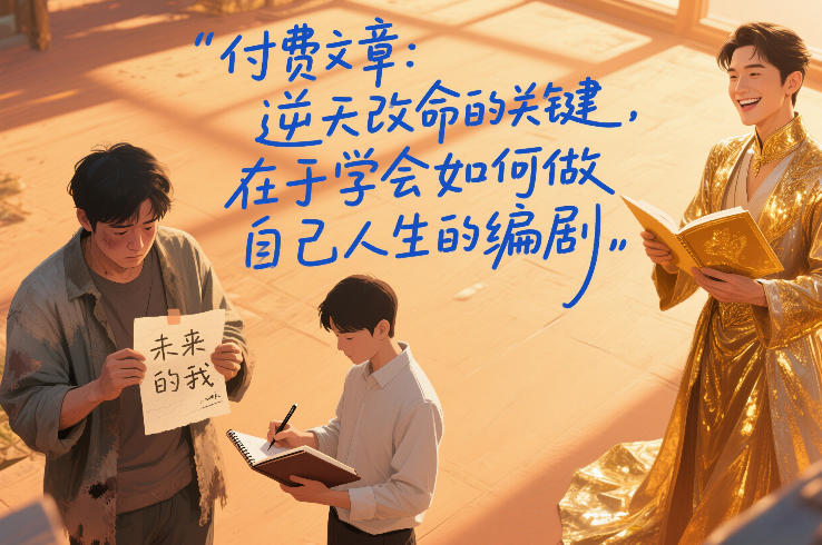 付费文章：逆天改命的关键，在于学会如何做自己人生的编剧-智云网