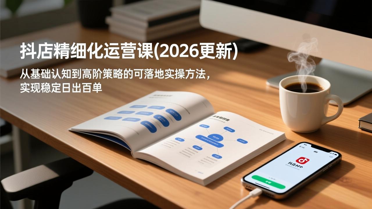 抖店精细化运营课(更新6月-智云网