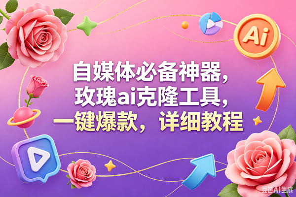 （18852期）玫瑰克隆工具，一键爆款ai，自媒体必备神器，50多个功能，详细教程-智云网